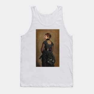 Portrait Of Kate Perugini, Daughter Of Charles Dickens by John Everett Millais Tank Top